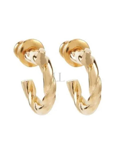 Twisted Gancini Women's Earrings Gold - SALVATORE FERRAGAMO - BALAAN 2