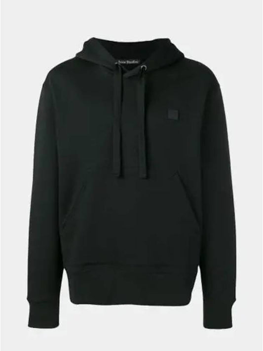 Ferris Face Patch Hoodie Black - ACNE STUDIOS - BALAAN 2