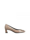 Trompette Metal Buckle Pumps Beige - ROGER VIVIER - BALAAN 2