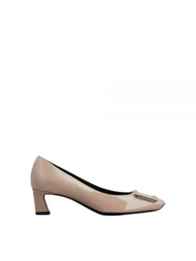 Trompette Metal Buckle Pumps Beige - ROGER VIVIER - BALAAN 2