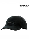 4G Logo Twill Ball Cap Black - GIVENCHY - BALAAN 2