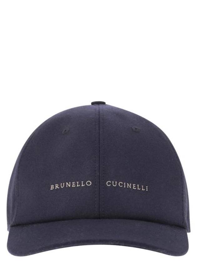 Hat MR4369992CPD12 Navy - BRUNELLO CUCINELLI - BALAAN 1