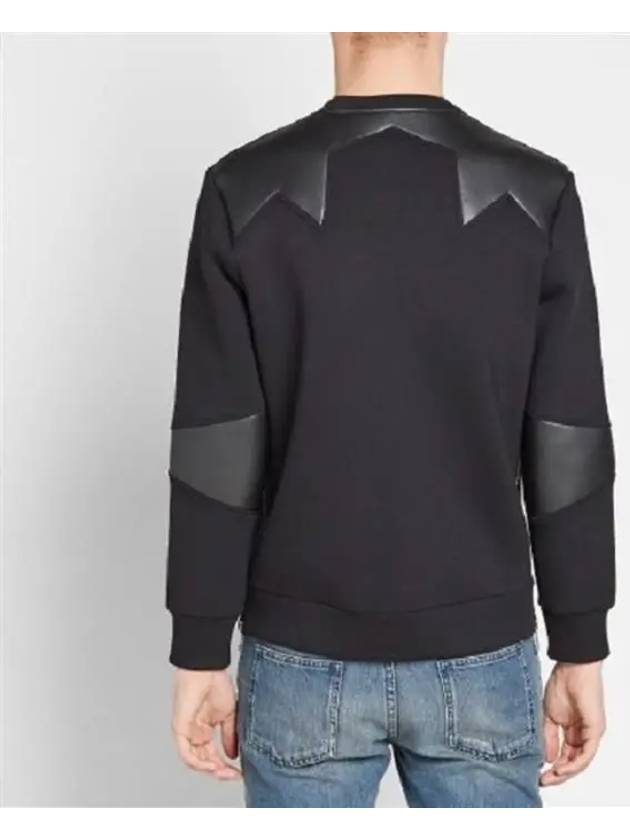 Star Panel Sweatshirt PBJS191C E519C 01 - NEIL BARRETT - BALAAN 9