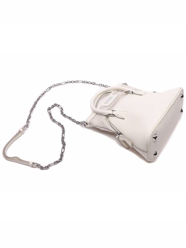 5AC Classique Micro Tote Bag White - MAISON MARGIELA - BALAAN 6