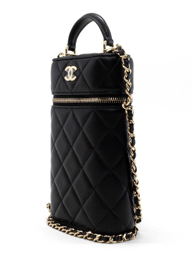 Classic Chain Cosmetic Phone Holder Vanity Bag AP2675 - CHANEL - BALAAN 2