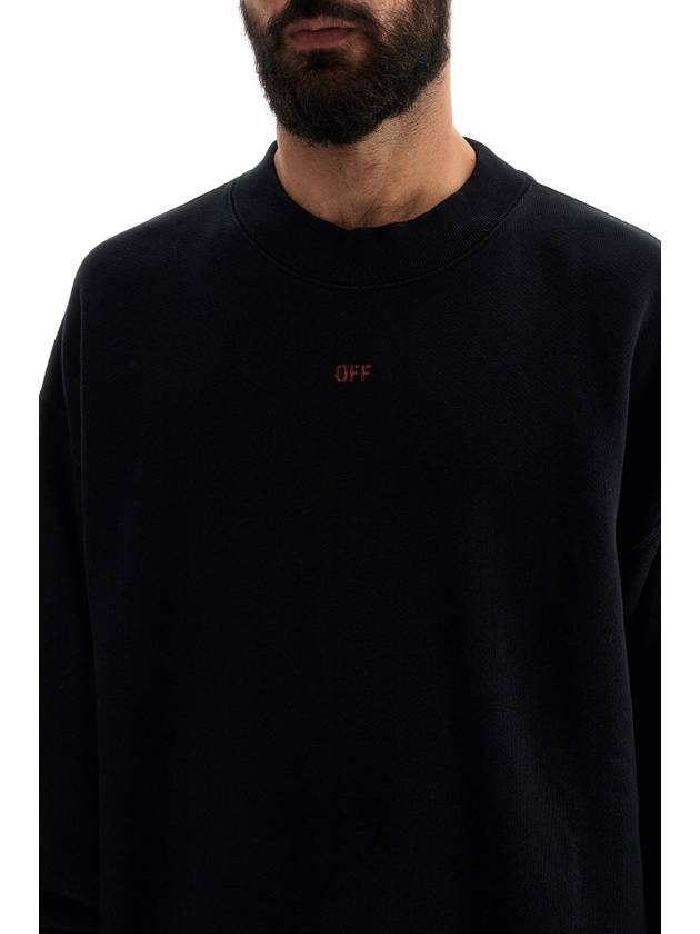 oversized crewneck - OFF WHITE - BALAAN 4