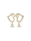 Belinda Earrings Gold - VIVIENNE WESTWOOD - BALAAN 1