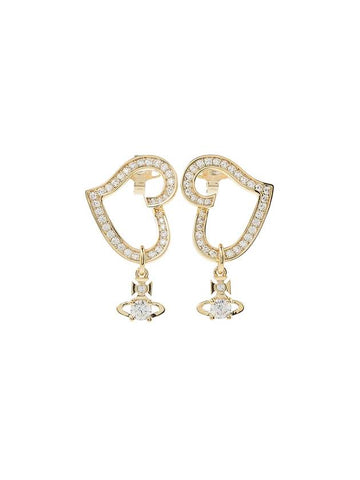 Belinda Earrings Gold - VIVIENNE WESTWOOD - BALAAN 1