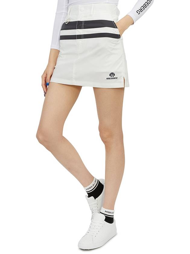 Women's Jams Skirt White - HORN GARMENT - BALAAN 6