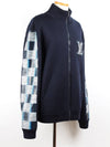 WOOL END LEATHER TRACK TOP XL - LOUIS VUITTON - BALAAN 7