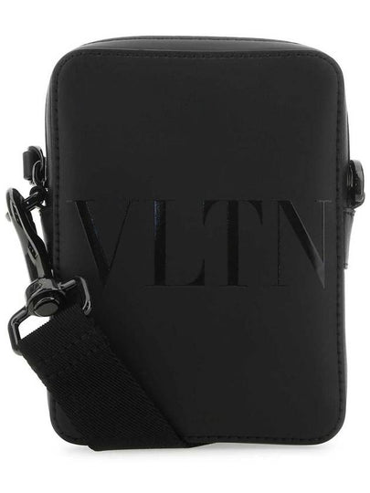 VLTN Leather Cross Bag Black - VALENTINO - BALAAN 2