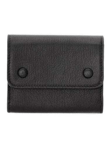 Women's Stitch Card Wallet Black - MAISON MARGIELA - BALAAN 1