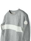 Gray Kids Sweatshirt 8G76120 809AG 980 - MONCLER - BALAAN 3