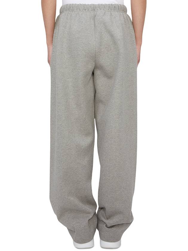 Fleece Relaxed Track Pants Dark Heather - FEAR OF GOD - BALAAN 4