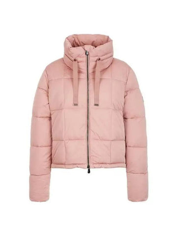 LOBELIA String Neck Padded Jacket Peach 271907 - SAVE THE DUCK - BALAAN 1