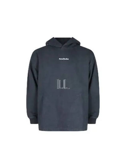 Logo Print Hoodie Black - ACNE STUDIOS - BALAAN 2