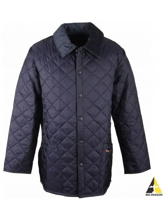 Riddesdale Quilted Jacket Navy - BARBOUR - BALAAN 2