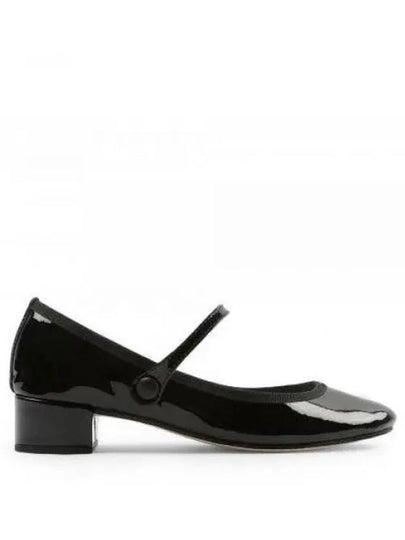 Women's Rose Mary Jane Middle Pumps Black - REPETTO - BALAAN 2