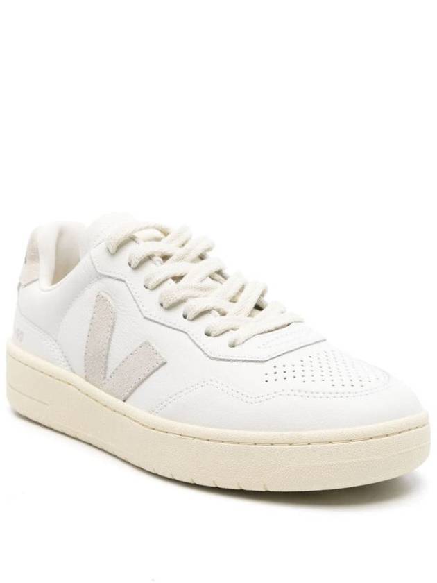 Veja Organic Leather V90 Sneakers - VEJA - BALAAN 2