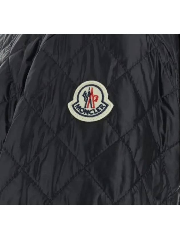 1C00009 595ZZ 999 BAGNAC Quilted Black Hooded Down Long Jacket - MONCLER - BALAAN 3