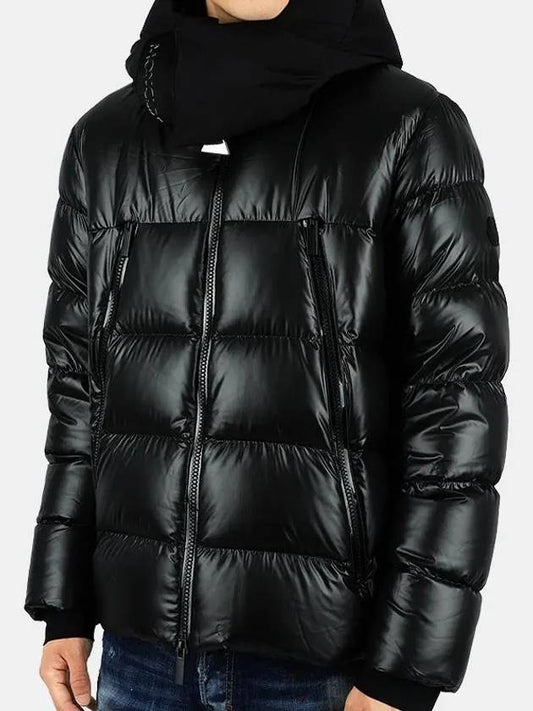 Zubair Hooded Short Padding Black - MONCLER - BALAAN 2