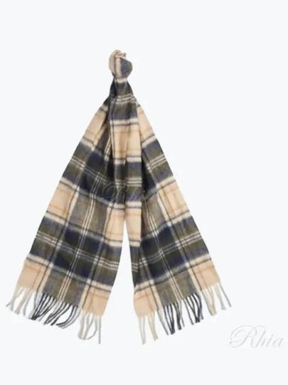 New Check Tartan Muffler Sand Beige - BARBOUR - BALAAN 2