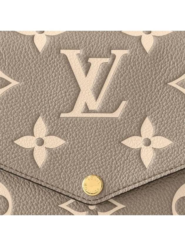 Women's Felicie Pochette Shoulder Bag Grey - LOUIS VUITTON - BALAAN 4