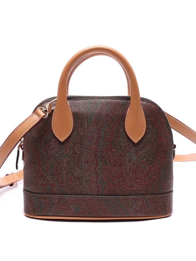 Paisley Top Handle Cross Bag Brown - ETRO - BALAAN 3