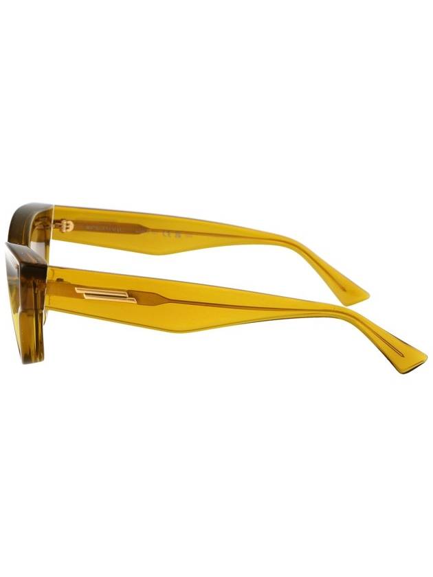 Sunglasses BV1249S 003 TRANSPARENT YELLOW - BOTTEGA VENETA - BALAAN 4