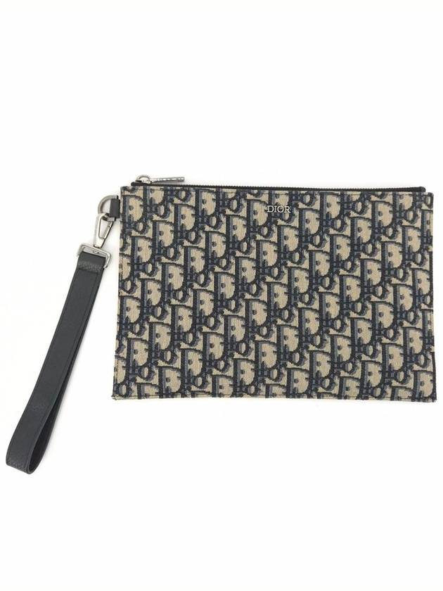 oblique clutch - DIOR - BALAAN 1