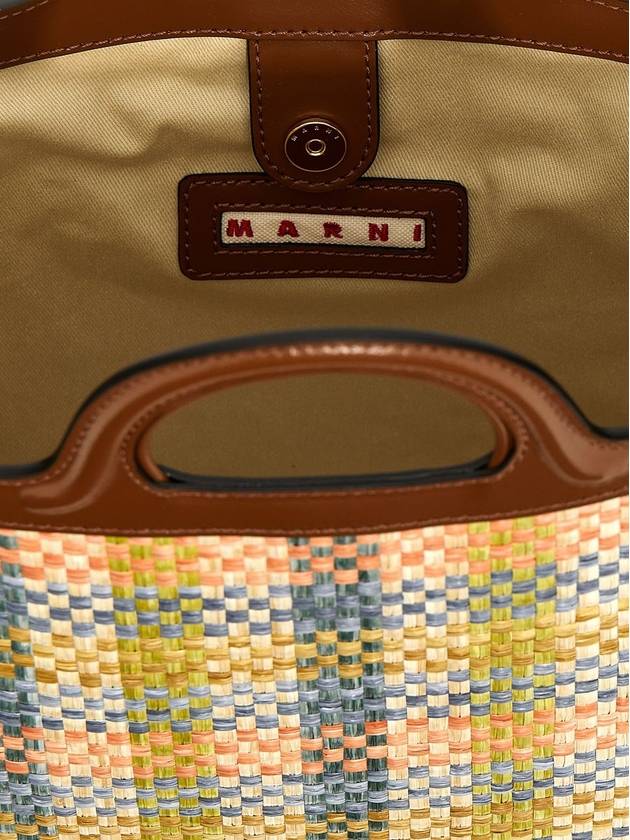 Woven Tote Bag SBMP0179U5P6744 - MARNI - BALAAN 5