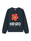 Boke Flower Sweatshirt Navy - KENZO - BALAAN 1