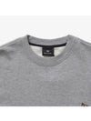 Zebra Patch Organic Cotton Sweatshirt Grey - PAUL SMITH - BALAAN 4