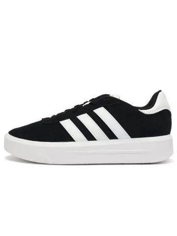 Coat Platform Suede IG8610 CBLACK FTWWHT FTWWHT 551522 - ADIDAS - BALAAN 1