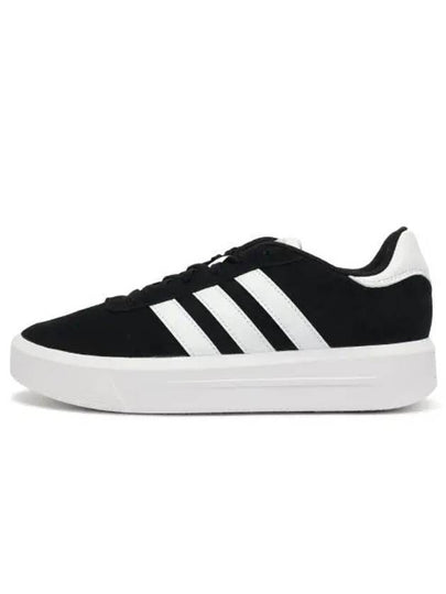 Court Silk Low Top Sneakers Core Black - ADIDAS - BALAAN 2