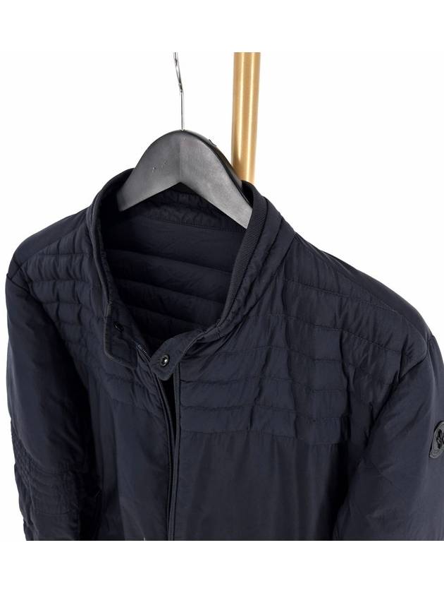 Black Waffen Padded Jumper Navy Size 6 - MONCLER - BALAAN 4