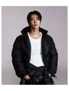 Seunghyeop Lee wearing Baylor puffer down jacket black SP423IDJO2 - DESCENTE - BALAAN 1