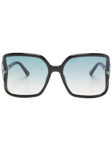 Eyewear Oversized Frame Gradient Lens Sunglasses FT1089 - TOM FORD - BALAAN 1