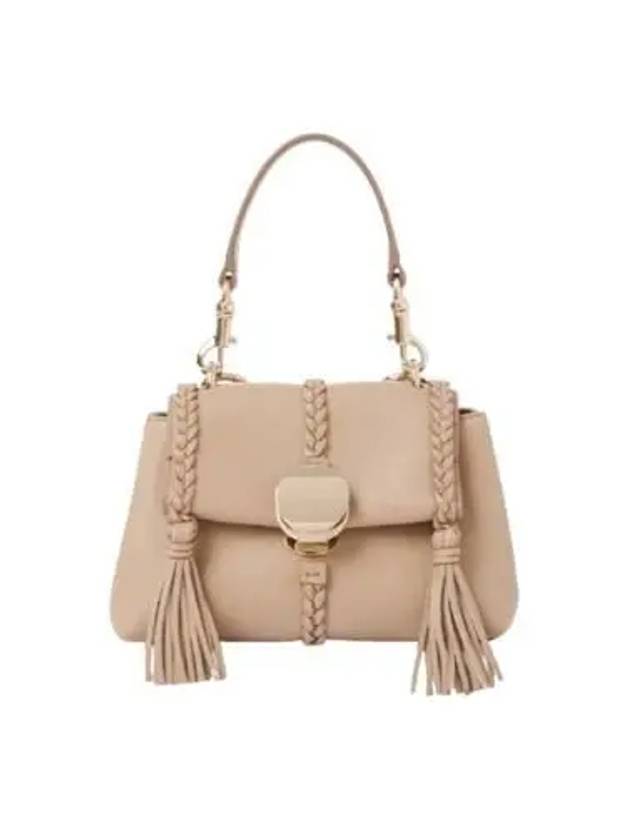 Penelope Small Leather Shoulder Bag Brown - CHLOE - BALAAN 2