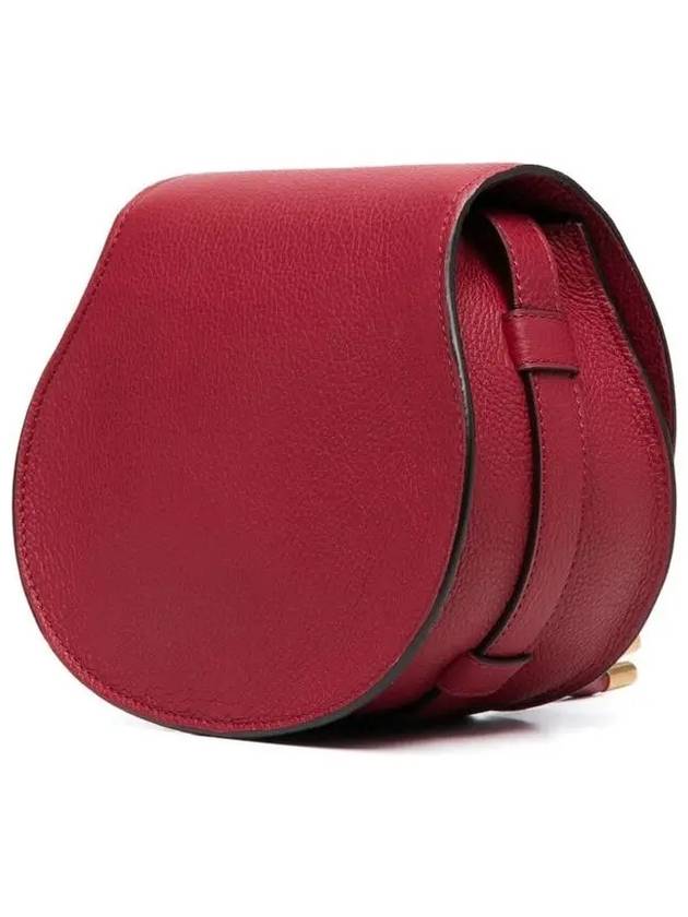 Marci Small Saddle Cross Bag Red - CHLOE - BALAAN.