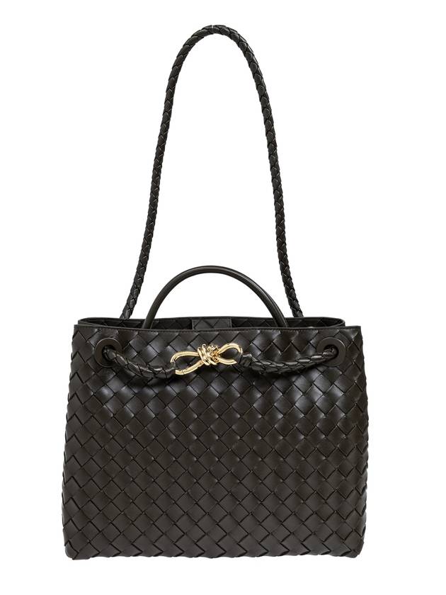 Andiamo Medium Tote Bag Khaki - BOTTEGA VENETA - BALAAN 1