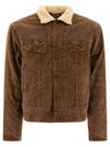 Corduroy Trucker Jacket Brown - POLO RALPH LAUREN - BALAAN 2