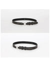 Triomphe Canvas Belt Black - CELINE - BALAAN 3