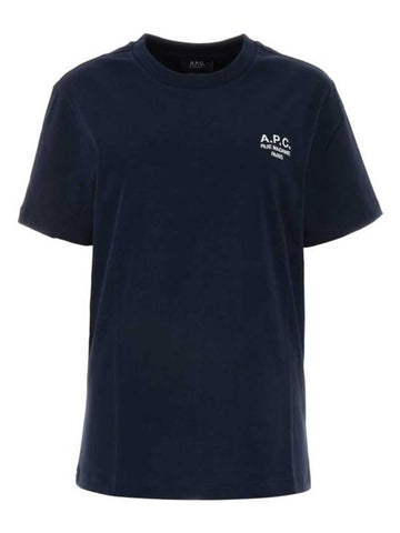 Standard Grand VPC Short Sleeve T-Shirt Navy - A.P.C. - BALAAN 1