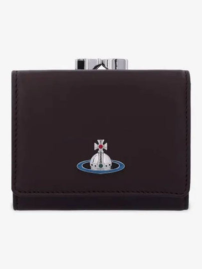 Small Frame Wallet Brown 5115002KWL001LD408 - VIVIENNE WESTWOOD - BALAAN 2