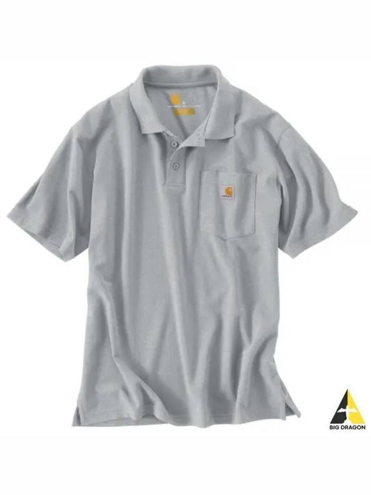 CONTRACTORS WORK POCKET POLO K570 HGY contractor - CARHARTT - BALAAN 1