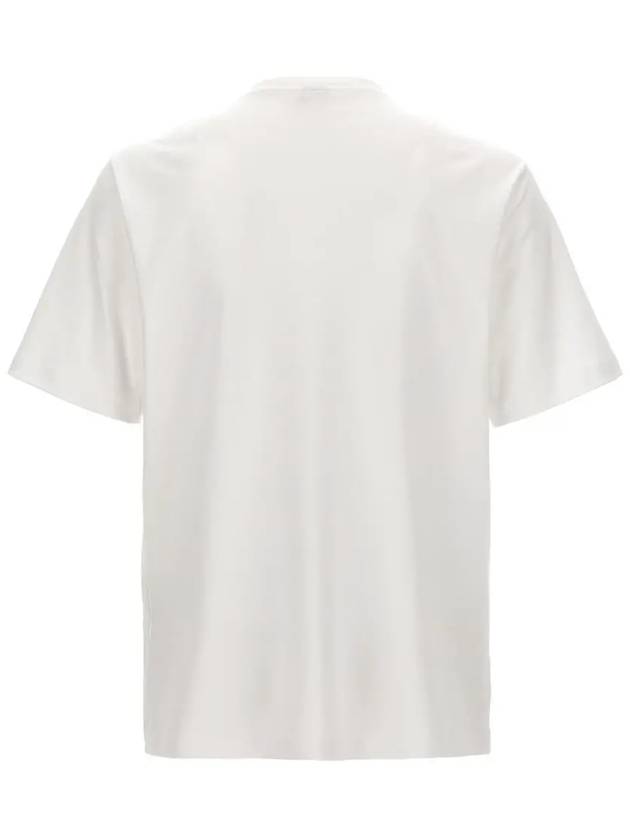 Small Embroidered Tarbo Short Sleeve T Shirt Blanc Optic - BERLUTI - BALAAN 3