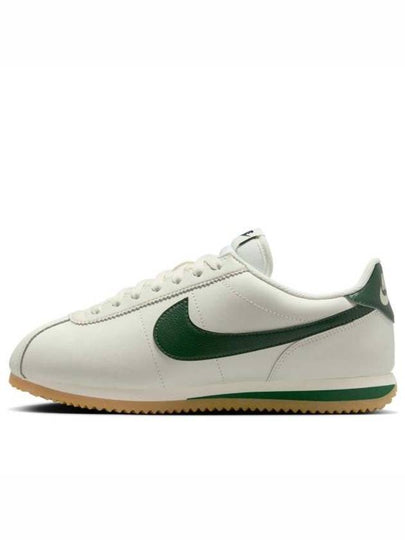 Women's Cortez Low Top Sneakers Sail Fir - NIKE - BALAAN 2