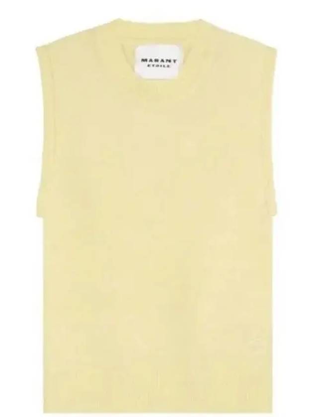 Ametis Knit Vest Light Yellow - ISABEL MARANT - BALAAN 2