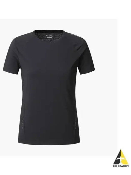 Aero Circular Short Sleeve W LC2387500 - SALOMON - BALAAN 1